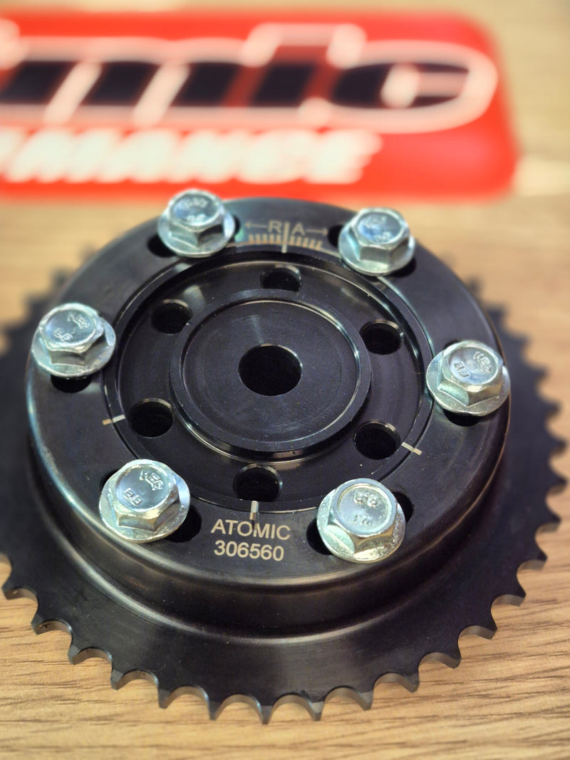 Load image into Gallery viewer, Atomic Barra Vernier Cam Gear Sprockets
