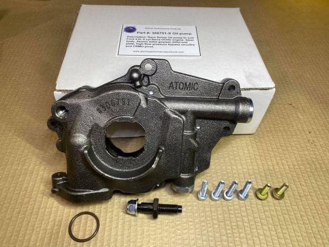 Load image into Gallery viewer, Atomic Barra Race Spec Steel Barra Oil Pump
