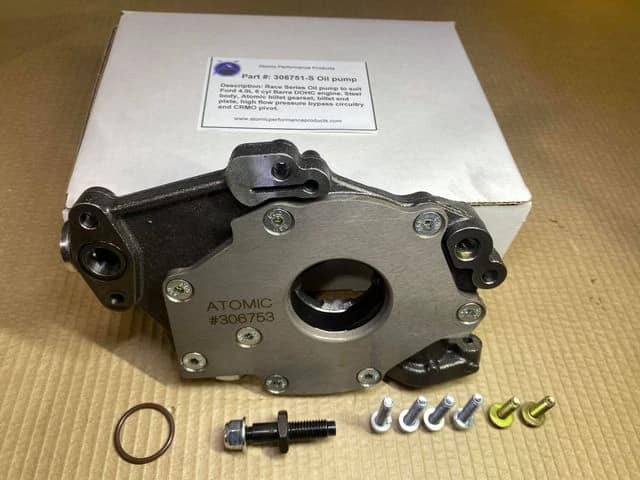 Load image into Gallery viewer, Atomic Barra Race Spec Steel Barra Oil Pump
